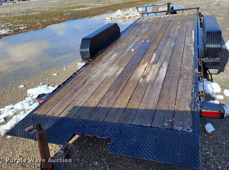 image for item LR9155 2014 Big Tex 14TL-20BK  tilt deck equipment trailer