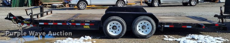image for item LR9155 2014 Big Tex 14TL-20BK  tilt deck equipment trailer