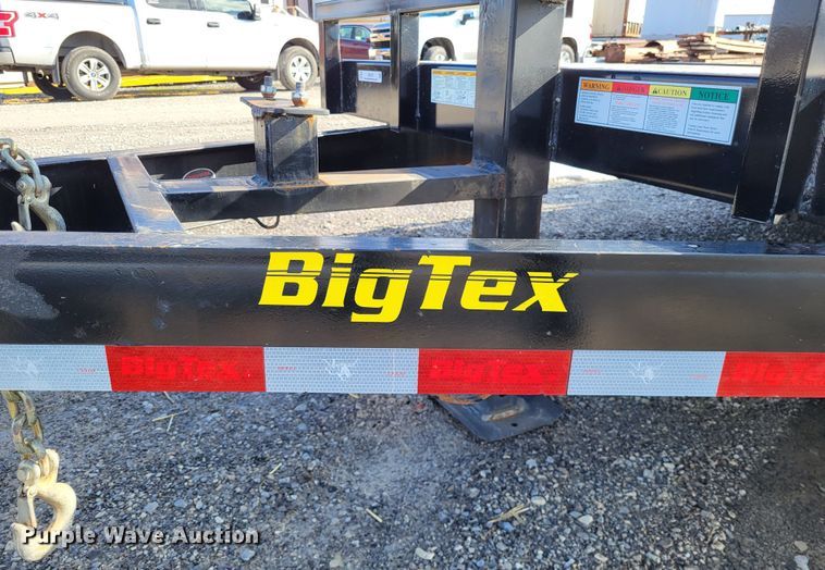 image for item LR9155 2014 Big Tex 14TL-20BK  tilt deck equipment trailer