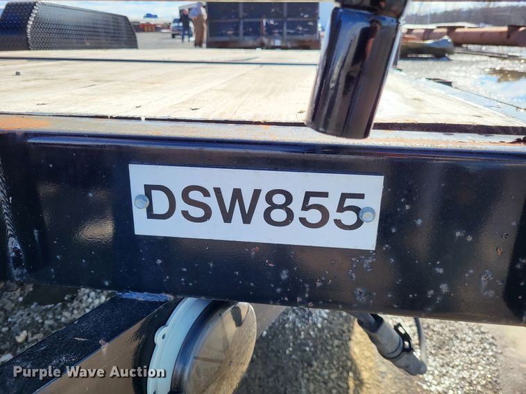 image for item LR9155 2014 Big Tex 14TL-20BK  tilt deck equipment trailer