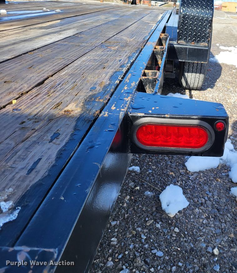 image for item LR9155 2014 Big Tex 14TL-20BK  tilt deck equipment trailer