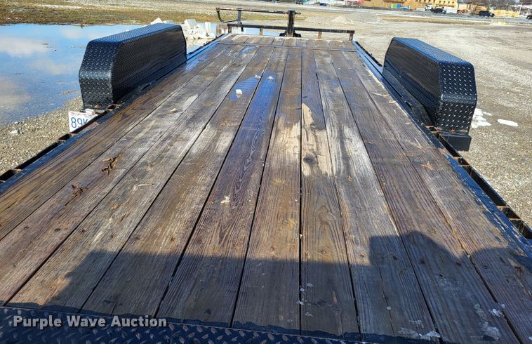 image for item LR9155 2014 Big Tex 14TL-20BK  tilt deck equipment trailer