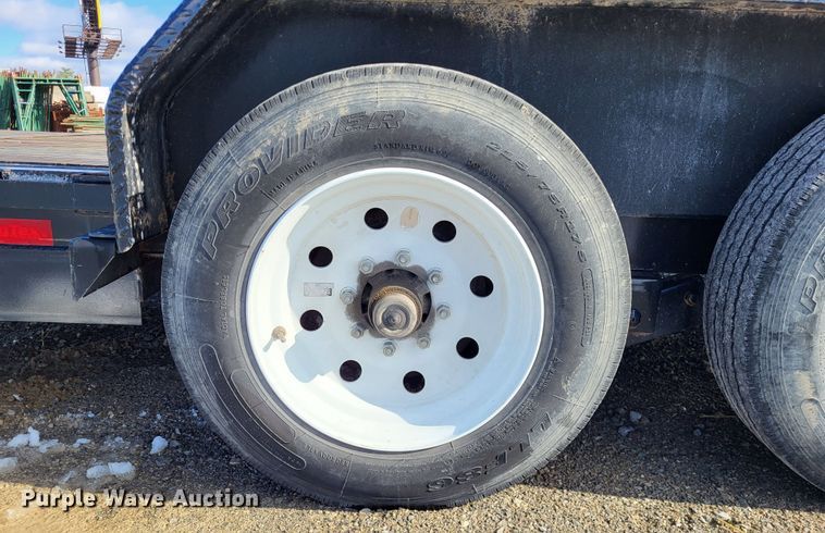 image for item LR9155 2014 Big Tex 14TL-20BK  tilt deck equipment trailer