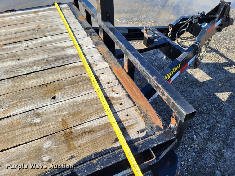 image for item LR9155 2014 Big Tex 14TL-20BK  tilt deck equipment trailer