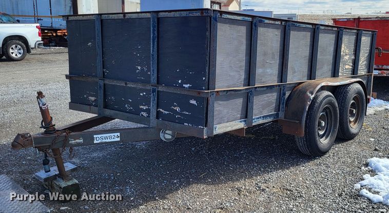 image for item LR9156 1993 Interstate  utility trailer