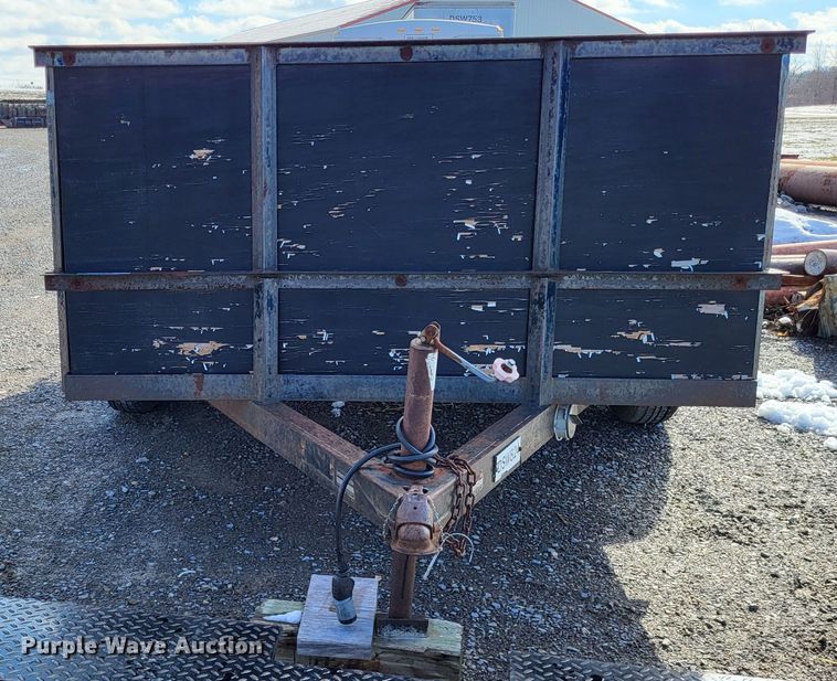 image for item LR9156 1993 Interstate  utility trailer