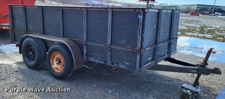 image for item LR9156 1993 Interstate  utility trailer