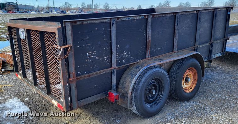 image for item LR9156 1993 Interstate  utility trailer