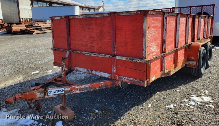 image for item LR9157 1993 Interstate  utility trailer