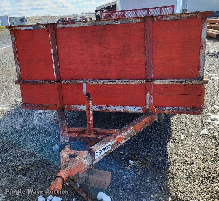 image for item LR9157 1993 Interstate  utility trailer