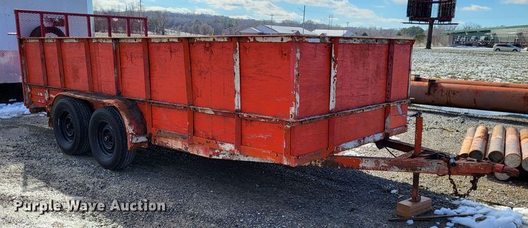 image for item LR9157 1993 Interstate  utility trailer