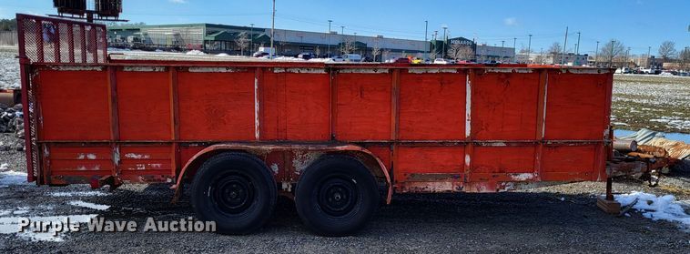 image for item LR9157 1993 Interstate  utility trailer