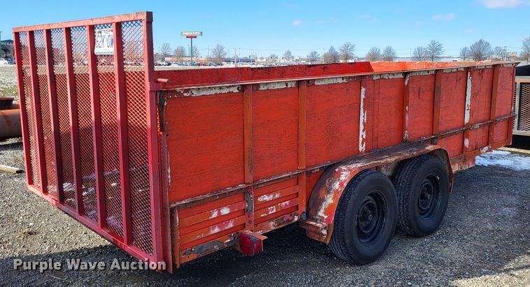 image for item LR9157 1993 Interstate  utility trailer