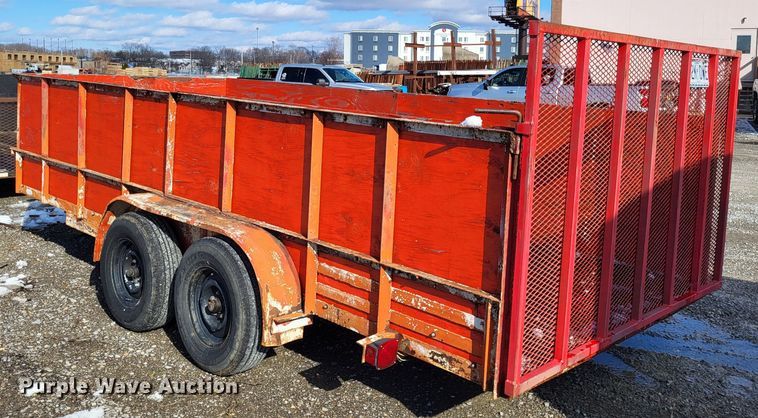 image for item LR9157 1993 Interstate  utility trailer