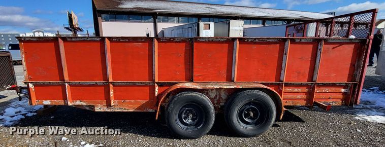 image for item LR9157 1993 Interstate  utility trailer