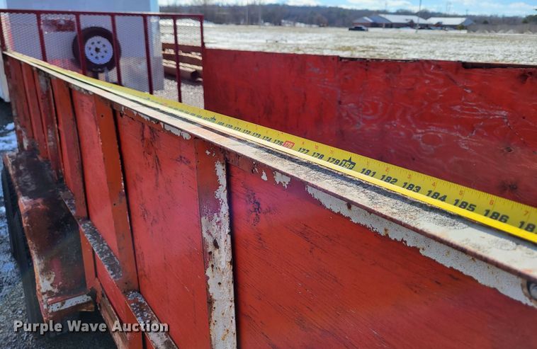 image for item LR9157 1993 Interstate  utility trailer