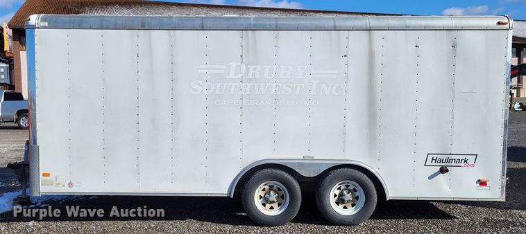 image for item LR9158 2006 Haulmark TH85X18WT2  enclosed cargo trailer