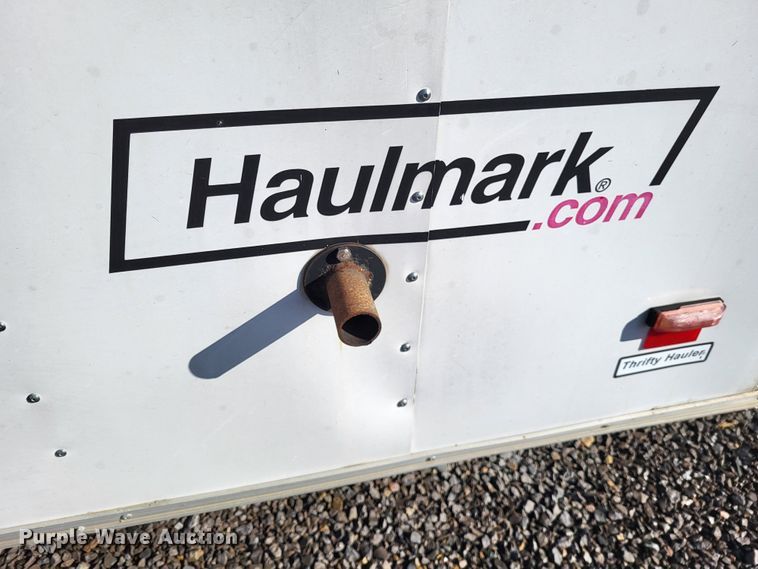 image for item LR9158 2006 Haulmark TH85X18WT2  enclosed cargo trailer