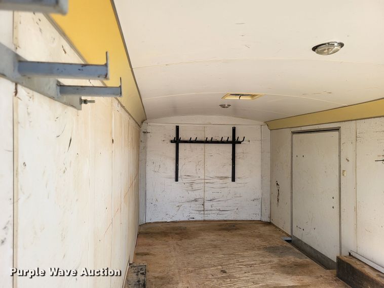 image for item LR9158 2006 Haulmark TH85X18WT2  enclosed cargo trailer