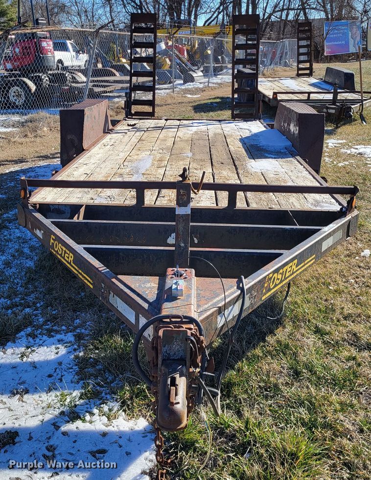 image for item LR9164 2002 Foster Bass 1612  equipment trailer