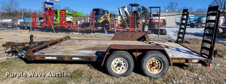 image for item LR9164 2002 Foster Bass 1612  equipment trailer