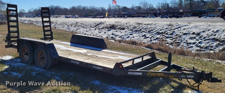 image for item LR9165 2002 Foster Bass 1612  equipment trailer