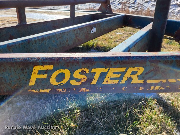 image for item LR9165 2002 Foster Bass 1612  equipment trailer
