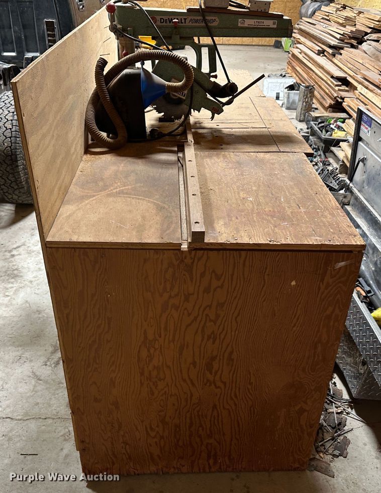 image for item LT9374 DeWalt Power Shop  radial arm saw