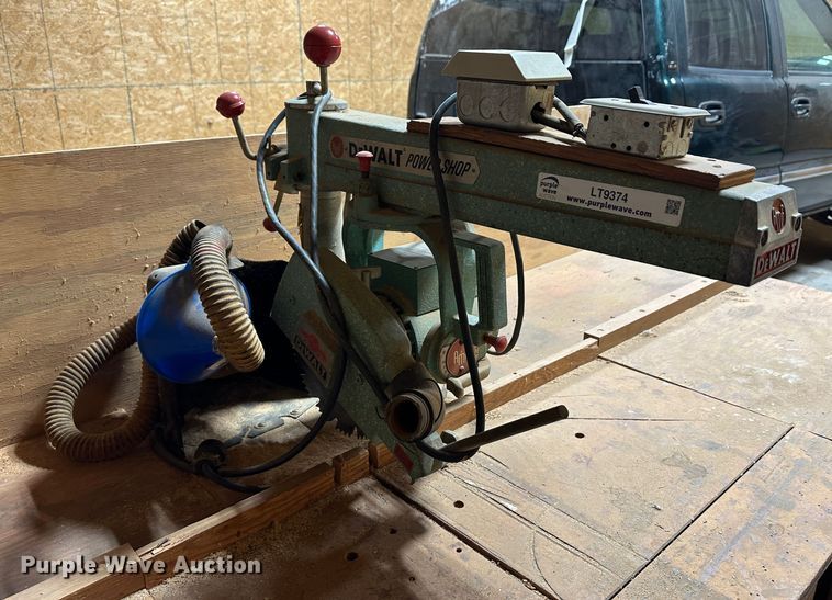 image for item LT9374 DeWalt Power Shop  radial arm saw