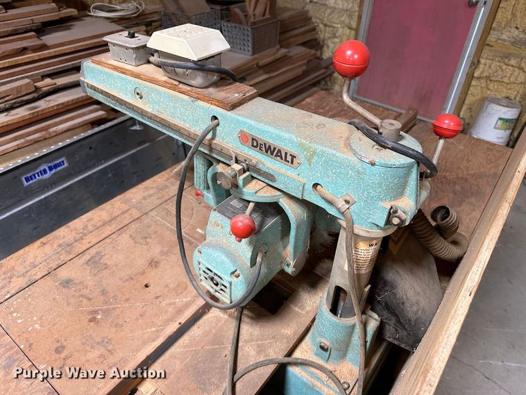 image for item LT9374 DeWalt Power Shop  radial arm saw