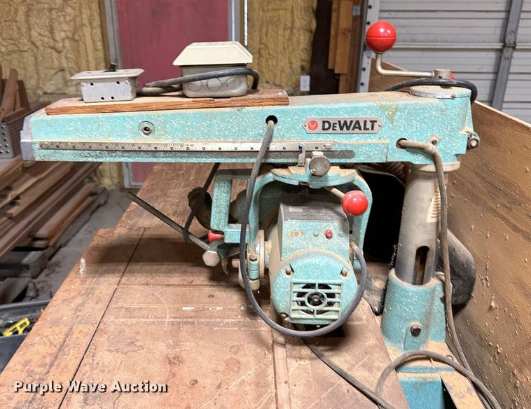 image for item LT9374 DeWalt Power Shop  radial arm saw