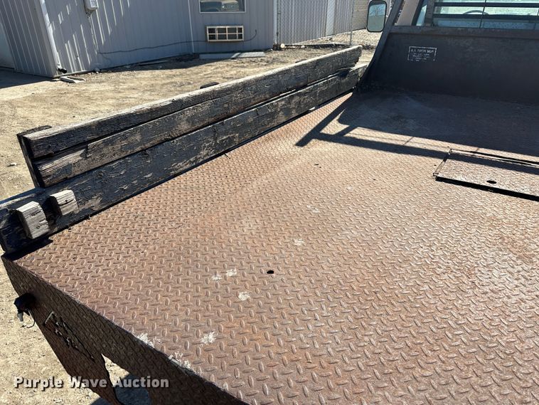 image for item LT9384 1986 Ford F350  flatbed pickup truck