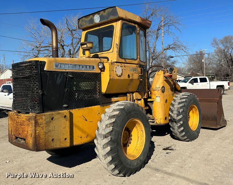 image for item LT9386 John Deere 646A  wheel loader