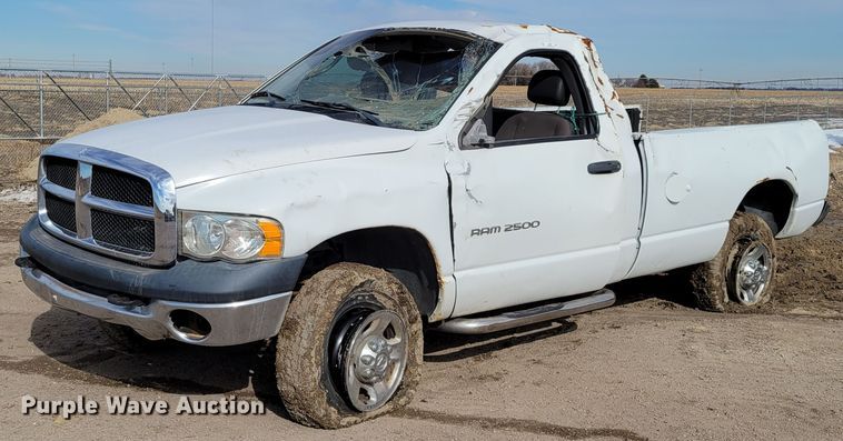 image for item LX9291 2003 Dodge Ram 2500  pickup truck