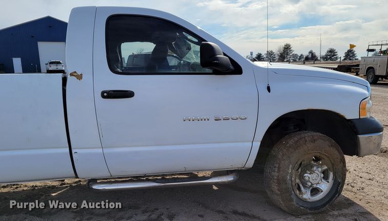 image for item LX9291 2003 Dodge Ram 2500  pickup truck