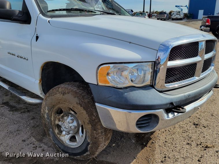 image for item LX9291 2003 Dodge Ram 2500  pickup truck