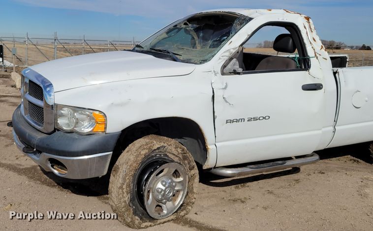 image for item LX9291 2003 Dodge Ram 2500  pickup truck