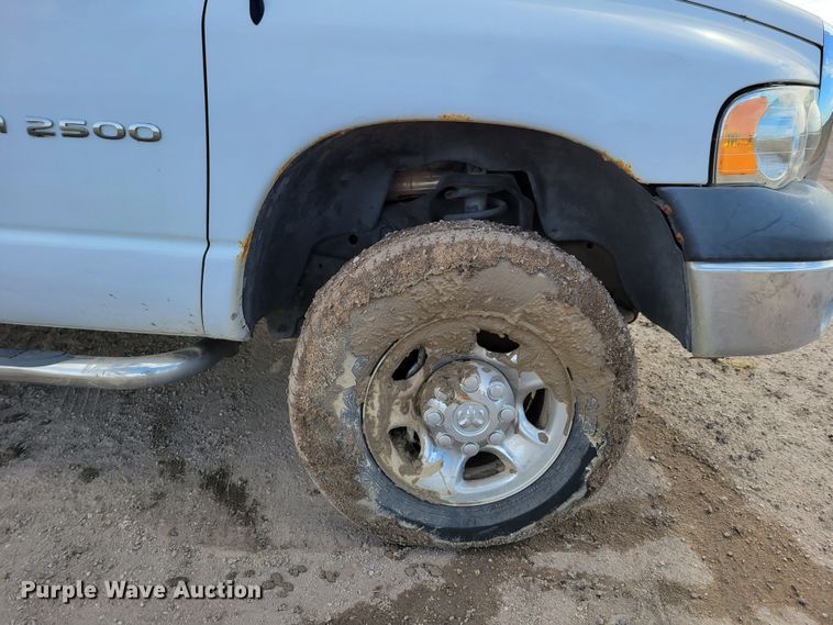 image for item LX9291 2003 Dodge Ram 2500  pickup truck