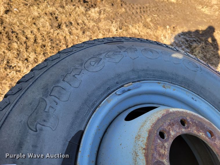 image for item LX9294 (5) LT235/85R16 tires and wheels