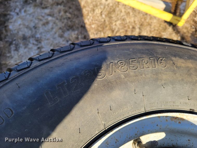 image for item LX9294 (5) LT235/85R16 tires and wheels