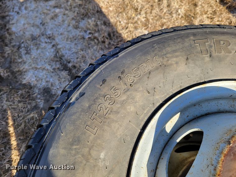 image for item LX9294 (5) LT235/85R16 tires and wheels