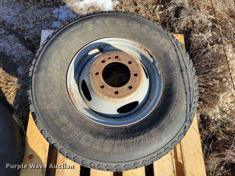 image for item LX9294 (5) LT235/85R16 tires and wheels