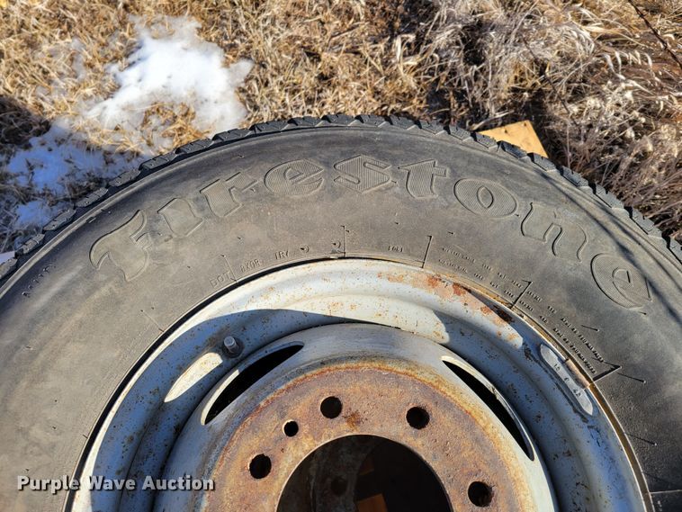 image for item LX9294 (5) LT235/85R16 tires and wheels