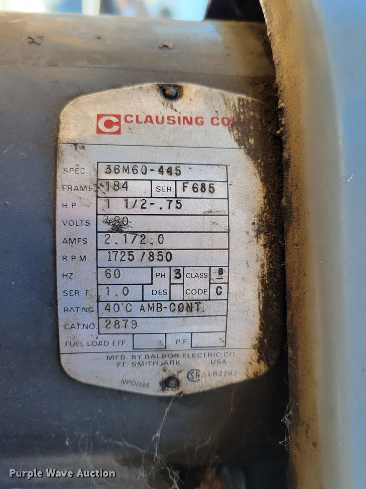 image for item LY9948 Clausing 2217  drill press