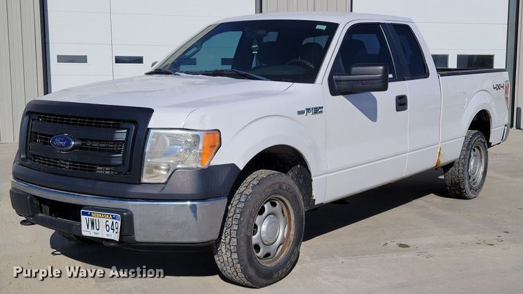 image for item LY9954 2014 Ford F150 XL  SuperCab pickup truck