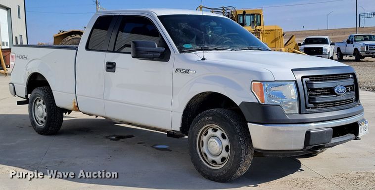 image for item LY9954 2014 Ford F150 XL  SuperCab pickup truck