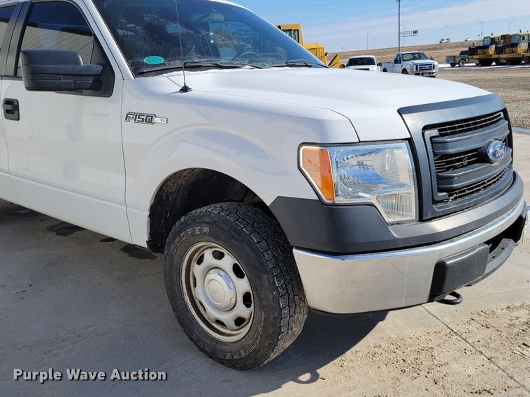 image for item LY9954 2014 Ford F150 XL  SuperCab pickup truck