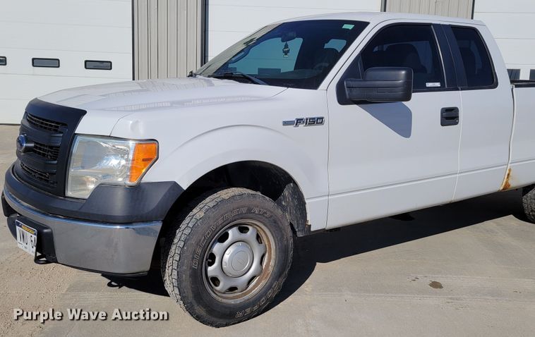 image for item LY9954 2014 Ford F150 XL  SuperCab pickup truck