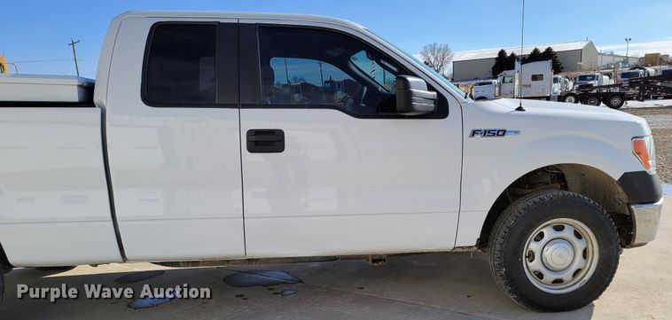 image for item LY9955 2014 Ford F150 XL  SuperCab pickup truck