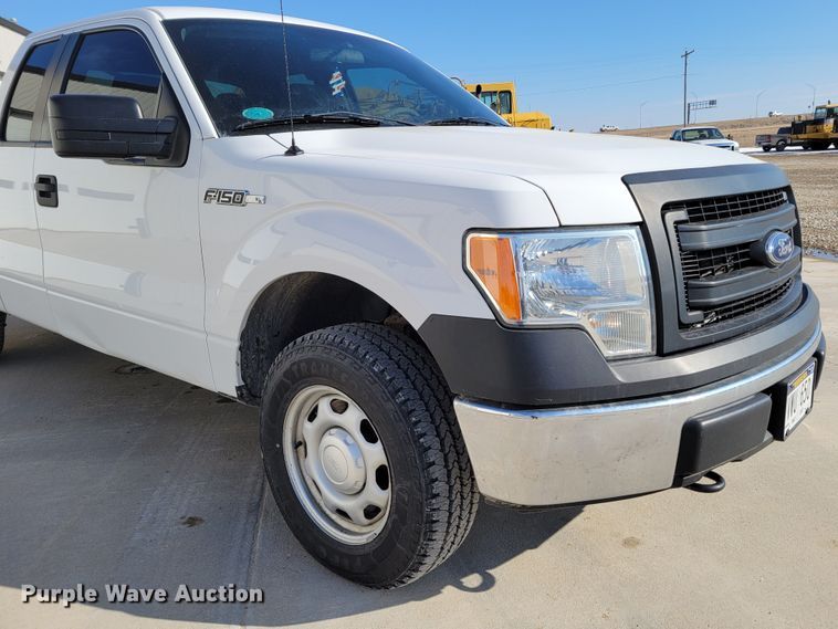 image for item LY9955 2014 Ford F150 XL  SuperCab pickup truck